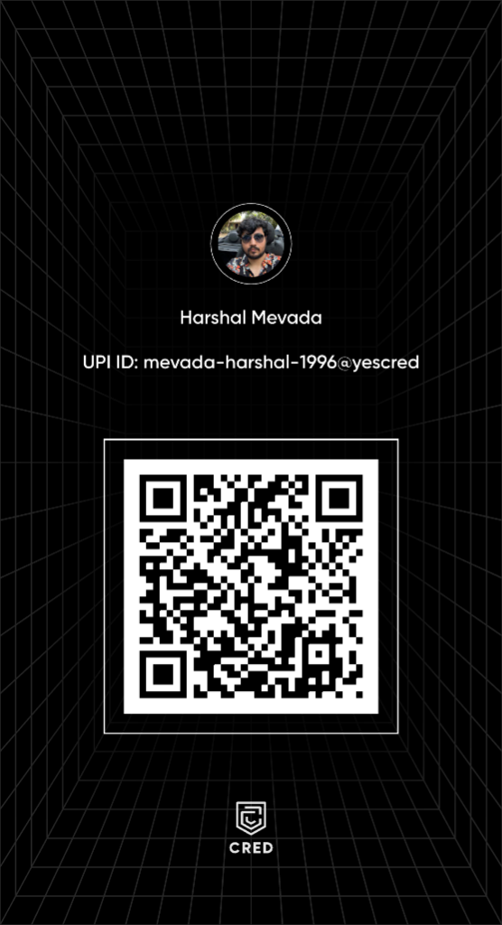 CRED Pay UPI QR Code